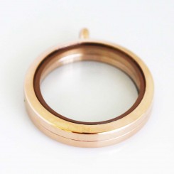 Rose Gold Magnetic Locket